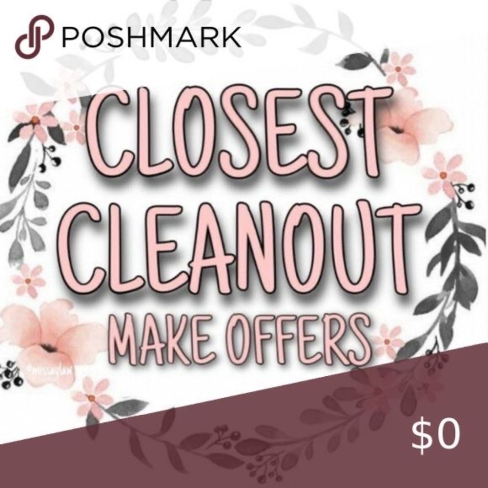 Huge closet clean out coming! Women’s, Men’s, and infant girl clothes!